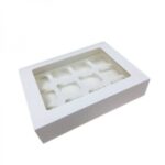 Caixa 12 cupcakes c/ janela