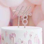 Cake topper Hello 18