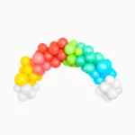 Kit 40 Balões Arco Iris Colorido