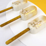 Sticks Popsicles Glitter Dourado
