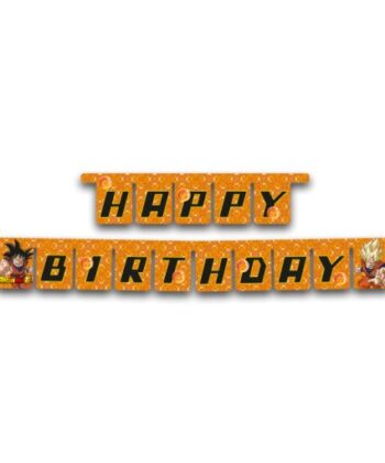 Grinalda Happy Birthday 3m Dragon Ball